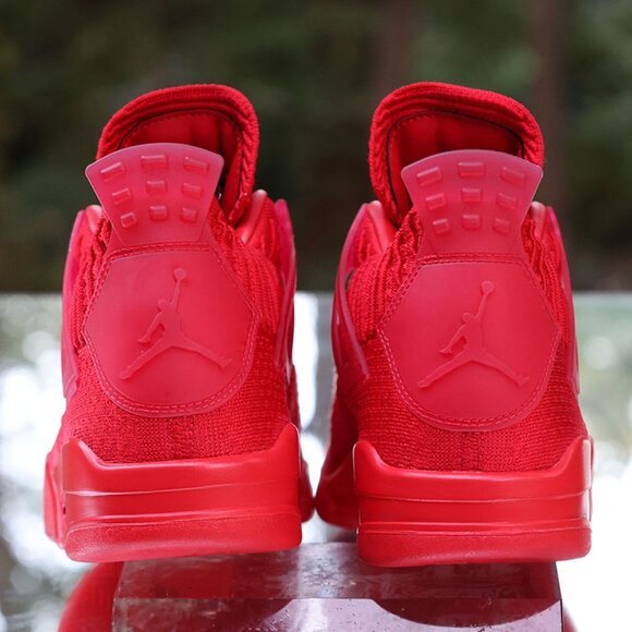 Air Jordan 4 Retro Flyknit University Red - Picture 12 of 15